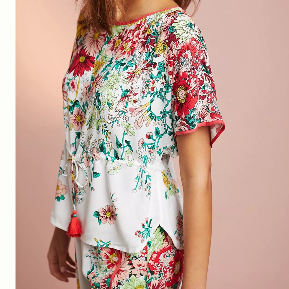 ANTHROPOLOGIE Springtime Sleep Shirt size S